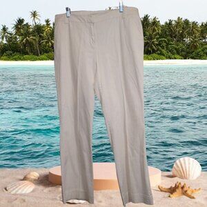 Manhattan Chino New York White Wide Leg Womens Paints Size 16T